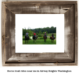 horse trail rides near me in Airway Heights, Washington